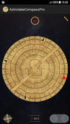 Astrolabe Compass android App screenshot 0