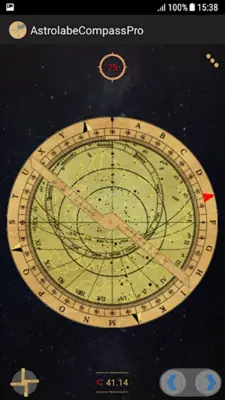 Astrolabe Compass android App screenshot 1